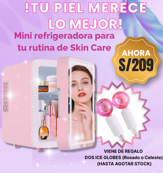 Mini Refrigerador Para tu Rutina de Skin Care